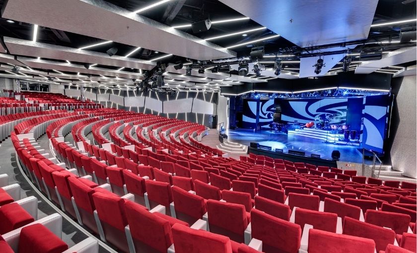 Theater op de MSC Meraviglia